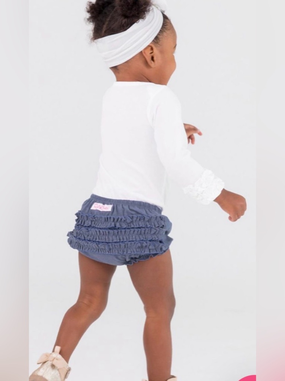 NWT - Rufflebutts Knit RuffleButt Bloomer - Picture 2 of 4